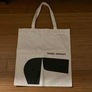 Marant white canvas bag